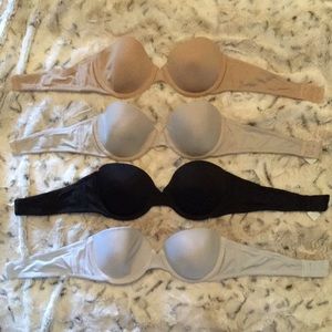 Lot of 34B Strapless Bras